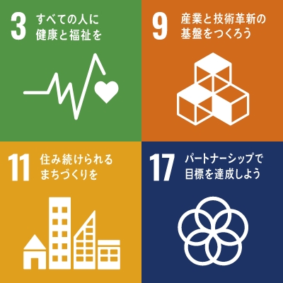 豊かな街づくりに向けて-SDGs